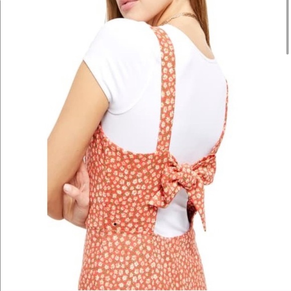 LAST Free People Tie Back Lorelai Daisy Midi NWT - Picture 12 of 12